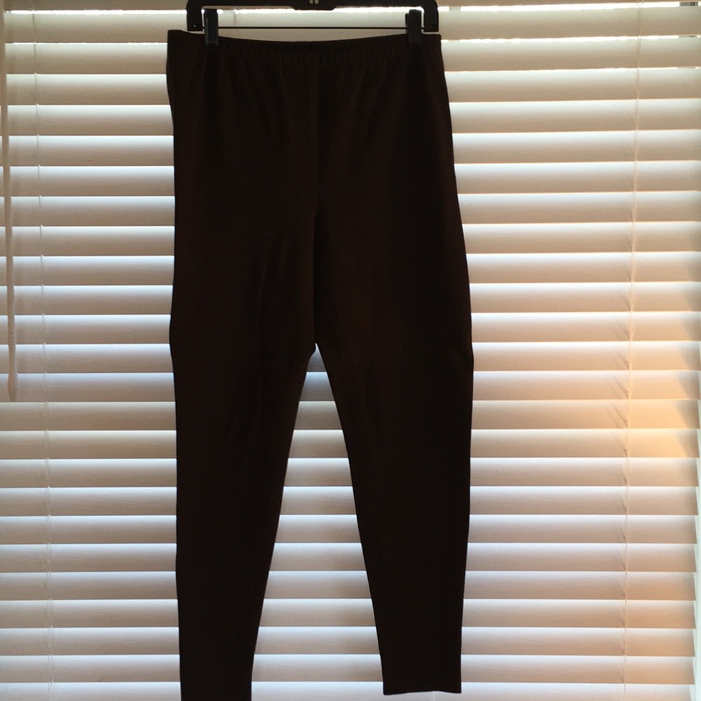 Barely worn brown fitted pants.